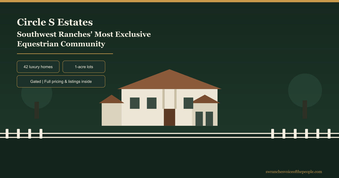 Circle S Estates: Inside Southwest Ranches