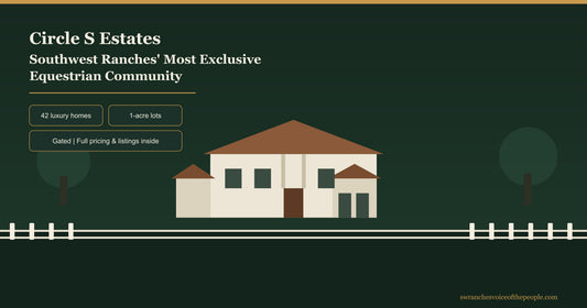 Circle S Estates: Inside Southwest Ranches